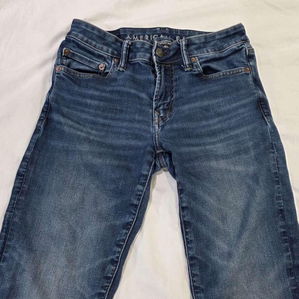 American Eagle Outfitters Airflex 360 Skinny Denim Stretch Jeans Streetwear. 29